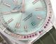 Swiss Replica Breitling Chronometer Automatic 36MM Mint Green Diamond Bezel Watch (6)_th.jpg